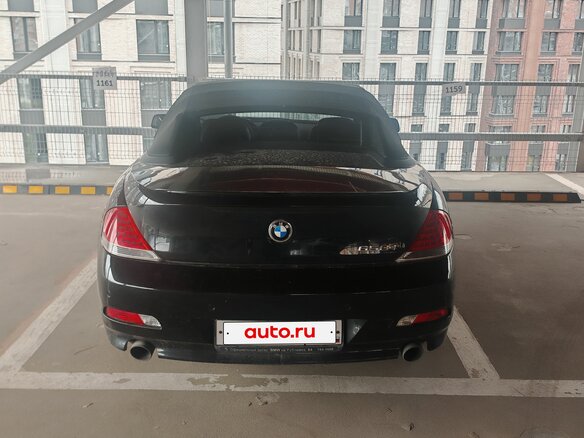 2006 BMW 6 серии 650i II (E63/E64), чёрный, 1899000 рублей - вид 2