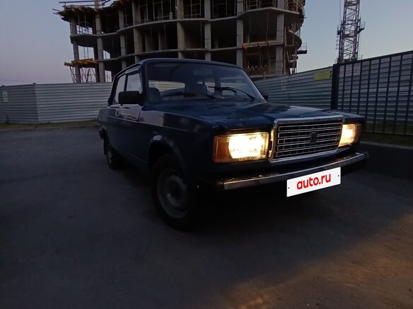 2000 Lada (ВАЗ) 2107, синий, 55000 рублей - вид 1