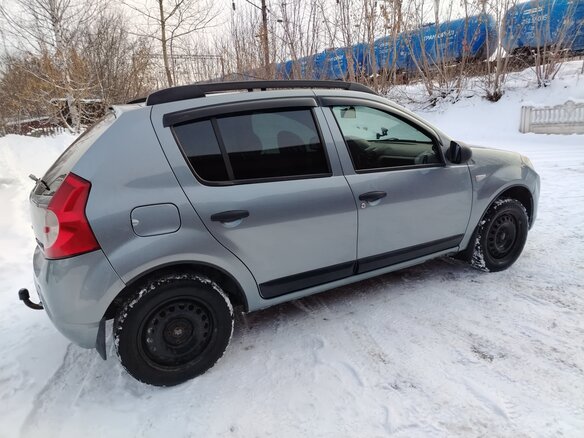 2011 Renault Sandero I, синий, 495000 рублей - вид 8
