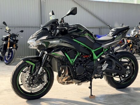 2017 Kawasaki Z H2, зелёный, 1570000 рублей, вид 2