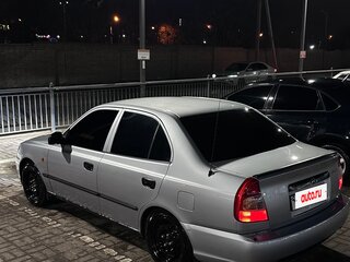 2007 Hyundai Accent ТагАЗ II, серебристый, 540000 рублей, вид 5