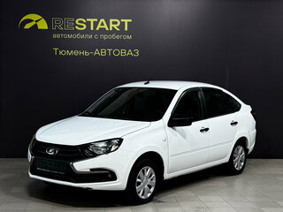 2021 Lada (ВАЗ) Granta I Рестайлинг, белый, 625000 рублей, вид 1