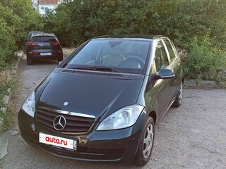 2009 Mercedes-Benz A-Класс 180 II (W169) Рестайлинг, зелёный, 850000 рублей, вид 2