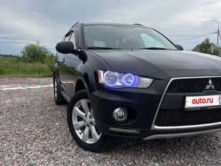 2010 Mitsubishi Outlander II Рестайлинг, чёрный, 1190000 рублей, вид 2