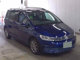 2015 Volkswagen Touran II, синий, 855000 рублей, вид 2