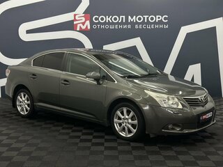 2009 Toyota Avensis III, серебристый, 950000 рублей, вид 1