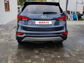 2016 Hyundai Santa Fe III Рестайлинг, синий, 2100000 рублей, вид 5