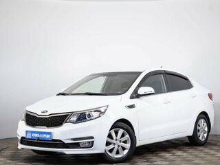 2016 Kia Rio III Рестайлинг, белый, 949000 рублей, вид 3
