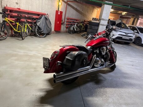 2002 Honda VTX 1800, красный, 780000 рублей, вид 3