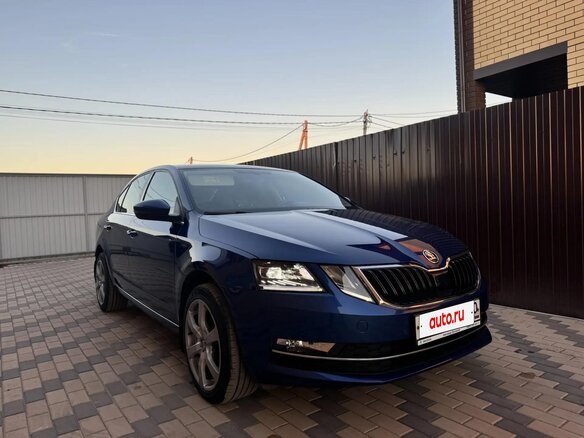 2020 Skoda Octavia III (A7) Рестайлинг, синий