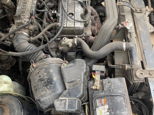 1991 Mitsubishi Galant VI, чёрный, 100000 рублей - вид 5