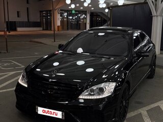 2007 Mercedes-Benz S-Класс 500 V (W221), чёрный, 1400000 рублей, вид 1