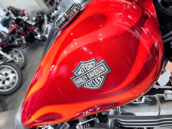 2012 Harley-Davidson Dyna Wide Glide, красный - вид 12