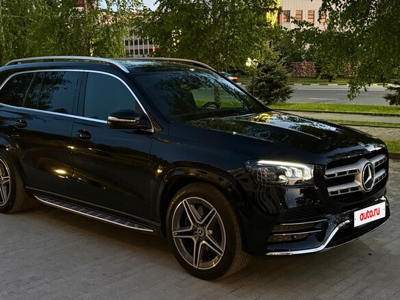 2020 Mercedes-Benz GLS 400 d II (X167), чёрный, 9700000 рублей - вид 4