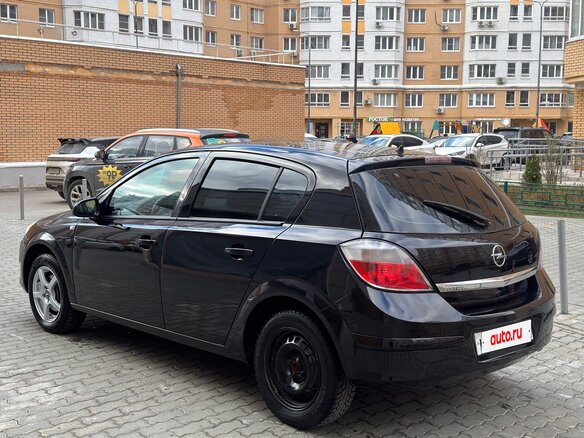 2007 Opel Astra H Рестайлинг, чёрный, 355000 рублей - вид 3