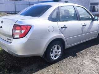 2014 Lada (ВАЗ) Granta I, серебристый, 250000 рублей, вид 5