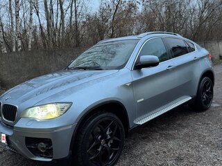2009 BMW X6 ActiveHybrid I (E71), голубой, 1299999 рублей, вид 5