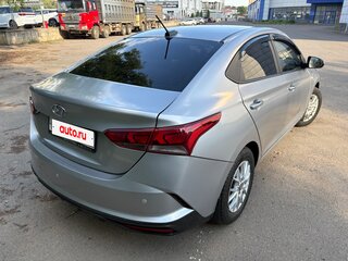 2021 Hyundai Solaris II Рестайлинг, серый, 960000 рублей, вид 3