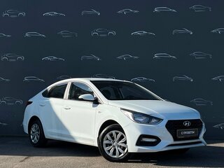 2019 Hyundai Solaris II, белый, 1493800 рублей, вид 3