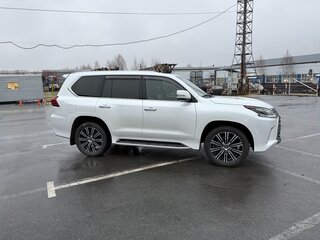 2018 Lexus LX 570 III Рестайлинг 2, белый, 7900000 рублей, вид 5