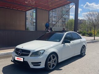 2012 Mercedes-Benz C-Класс 180 BlueEFFICIENCY III (W204) Рестайлинг, белый, 1500000 рублей, вид 2