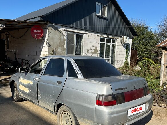 2004 Lada (ВАЗ) 2110, серебристый, 70000 рублей - вид 6