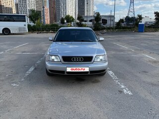 1995 Audi A6 I (C4), серебристый, 515000 рублей, вид 2