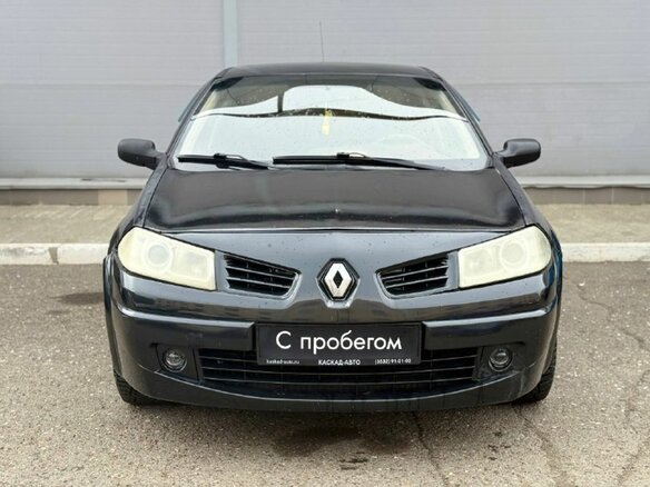 2007 Renault Megane II Рестайлинг, чёрный - вид 8