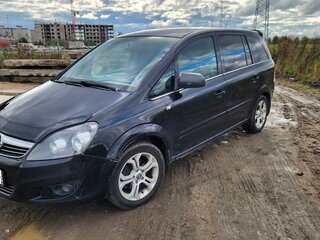 2011 Opel Zafira B Рестайлинг, чёрный, 670000 рублей, вид 2