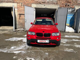 2007 BMW X3 25i I (E83) Рестайлинг, красный, 1250000 рублей, вид 2