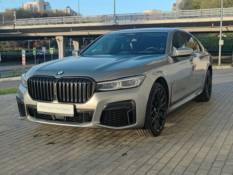 2019 BMW 7 серии 730d xDrive VI (G11/G12) Рестайлинг, серый, 5300000 рублей, вид 1
