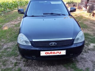 2011 Lada (ВАЗ) Priora I, чёрный, 180000 рублей, вид 1