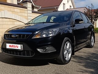 2008 Ford Focus II Рестайлинг, чёрный, 690000 рублей, вид 1