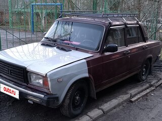 2007 Lada (ВАЗ) 2107, пурпурный, 145000 рублей, вид 3