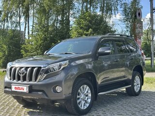 2014 Toyota Land Cruiser Prado 150 Series Рестайлинг 1, серый, 3000000 рублей, вид 3