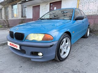 2001 BMW 3 серии 325i IV (E46), синий, 530000 рублей, вид 4