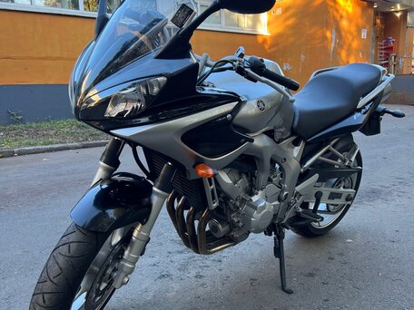 2004 Yamaha FZ6, серебристый, 445000 рублей, вид 1
