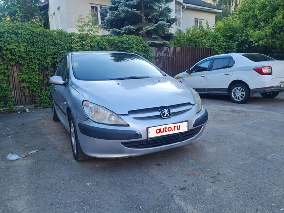 2002 Peugeot 307 I, серебристый, 230000 рублей