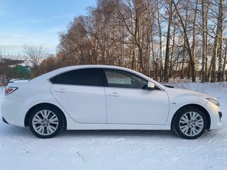 2011 Mazda 6 II (GH) Рестайлинг, белый, 1200000 рублей, вид 4