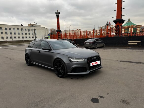 2015 Audi RS 6 III (C7) Рестайлинг, серый, 6500000 рублей - вид 3