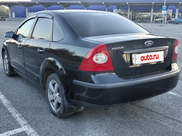 2007 Ford Focus II, чёрный - вид 6