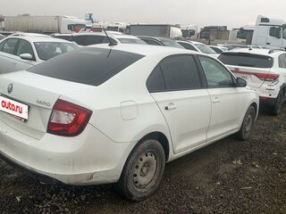 2018 Skoda Rapid I Рестайлинг, белый, 865450 рублей, вид 4