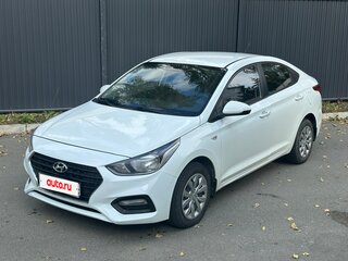 2017 Hyundai Solaris II, белый, 1270000 рублей, вид 1