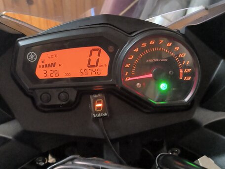 2009 Yamaha XJ6 (FZ6R), чёрный, 350000 рублей, вид 4