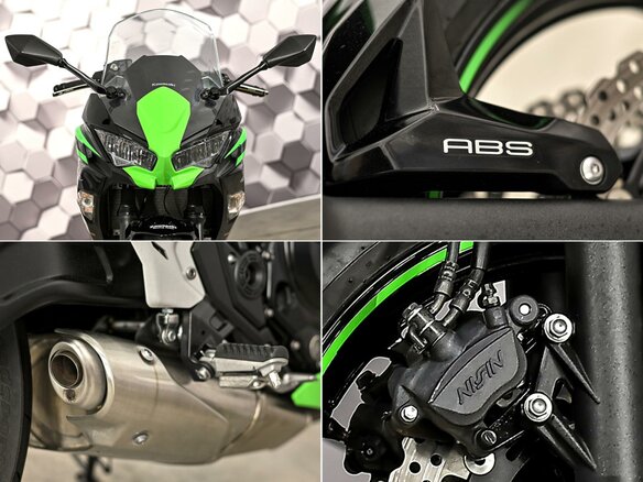 2020 Kawasaki Ninja 650, зелёный, 699000 рублей - вид 9