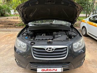 2012 Hyundai Santa Fe II Рестайлинг, чёрный, 1050000 рублей, вид 3