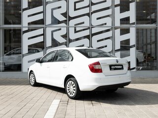 2019 Skoda Rapid I Рестайлинг, белый, 997000 рублей, вид 2