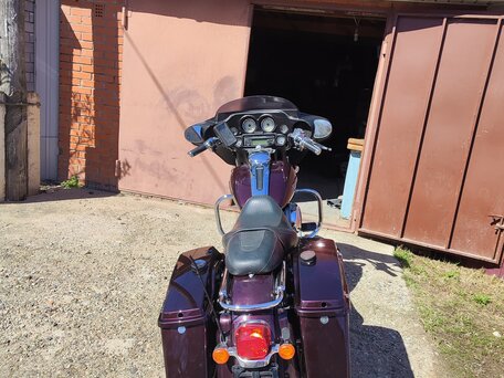 2005 Harley-Davidson Street Glide, фиолетовый, 555000 рублей, вид 2