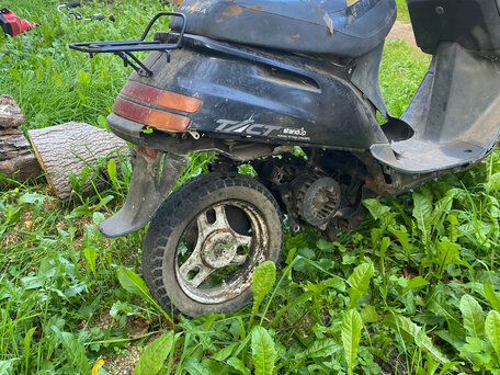 1997 Honda Dio, красный, 15000 рублей, вид 4