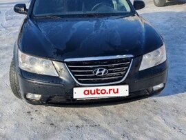 2008 Hyundai Sonata V (NF) Рестайлинг, чёрный, 600000 рублей